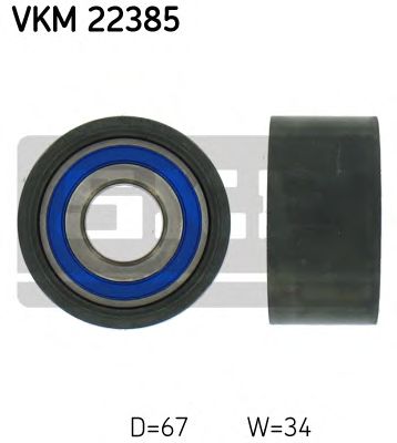 VKM 22385 SKF Ролик модуля натягувача ременя1